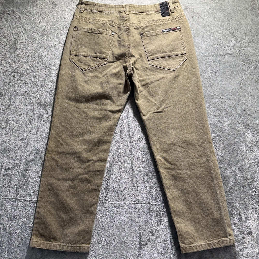 Vintage South Pole Jeans Men 38 (37x31) Brown Baggy Loose Fit Y2K Skater Cyber